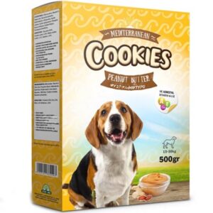 Dog biscuits Mediterranean Cookies Peanut butter 500gr