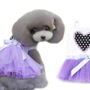 Heart dog dress