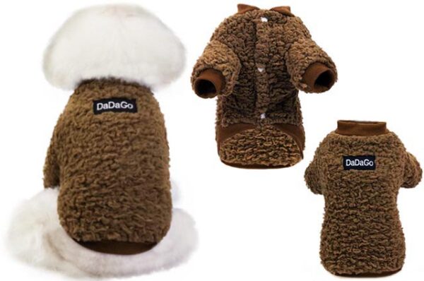 Fleece Escimo dog jacket