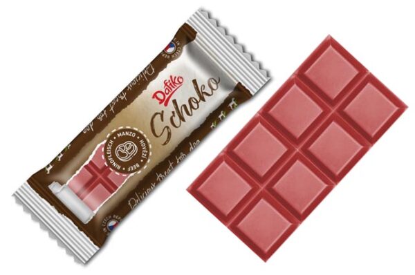Dog chocolate Dafiko beef 30g
