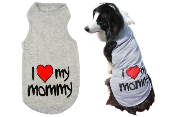 I love my mommy dog ​​shirt