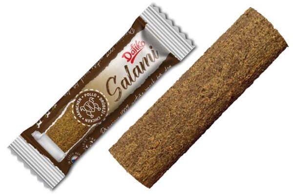 Dafiko chicken salami dog treat 45g