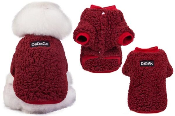 Fleece Escimo dog jacket