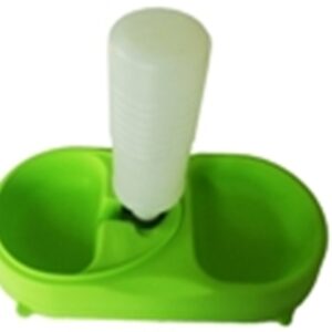Dog-cat food container 2 places 600ml