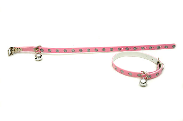 Strass cat collar 31 cm long
