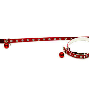 Strass cat collar 31 cm long