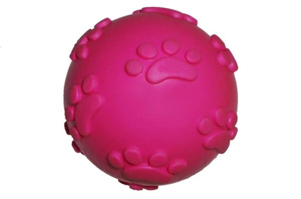 6.5 cm paw dog oral care toy with sound