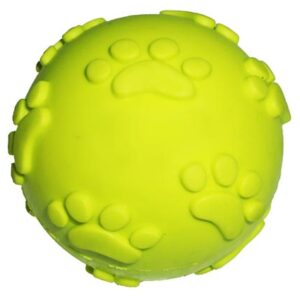 6.5 cm paw dog oral care toy with sound