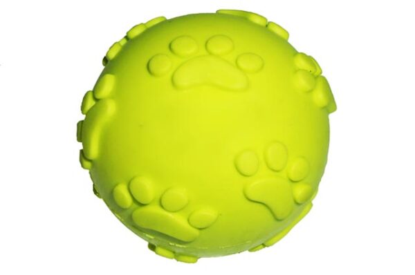 6.5 cm paw dog oral care toy with sound