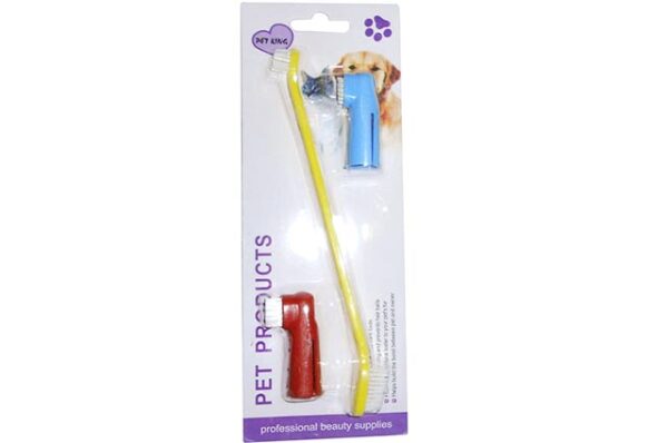 Dog toothbrush set