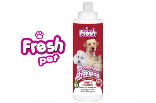 Cherry n Strawberry dry cleaning dog shampoo