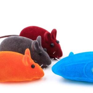 Cat toy mouse noisy 6 cm with sound