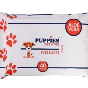 Eye and ear cleaning wipes Puppies 40 pcs
