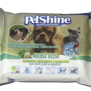 PetShine eye cleaning wipes for dogs and cats 15 pcs