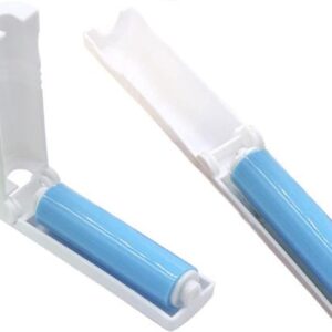 Silicone roller for dog and cat hair removal