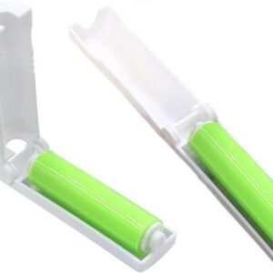 Silicone roller for dog and cat hair removal