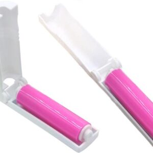 Silicone roller for dog and cat hair removal
