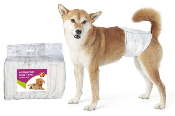 Diapers for male dogs 12 pieces