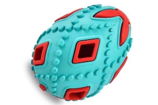 Dog toy with slot for treats 8cm