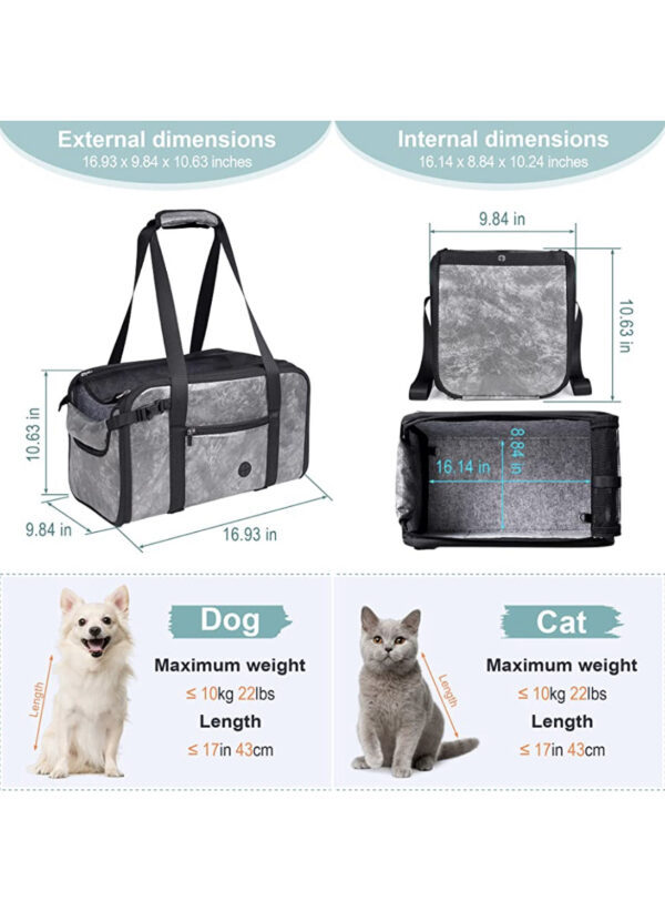 Pet Dog Car Seat - Image 3