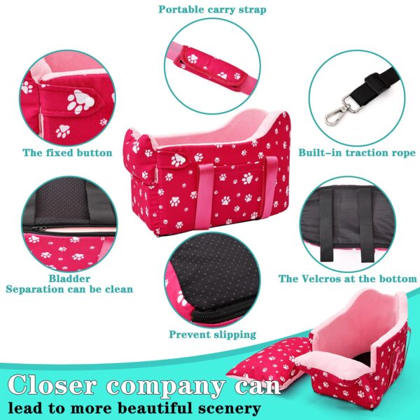 Beewarm Small Dog Car Seat Console - Image 5