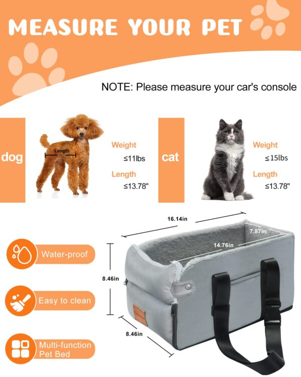 Colarlemo Center Console Dog Car Seats - Image 2